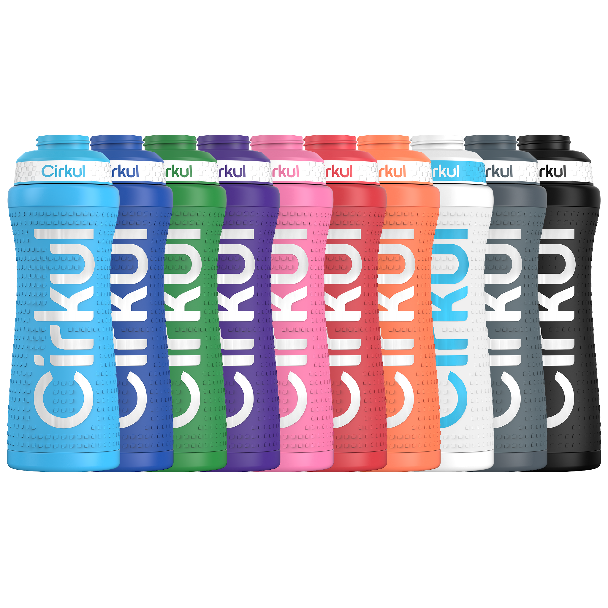 Cirkul 22oz. Grip Stainless Steel Bottle & Sport Lid